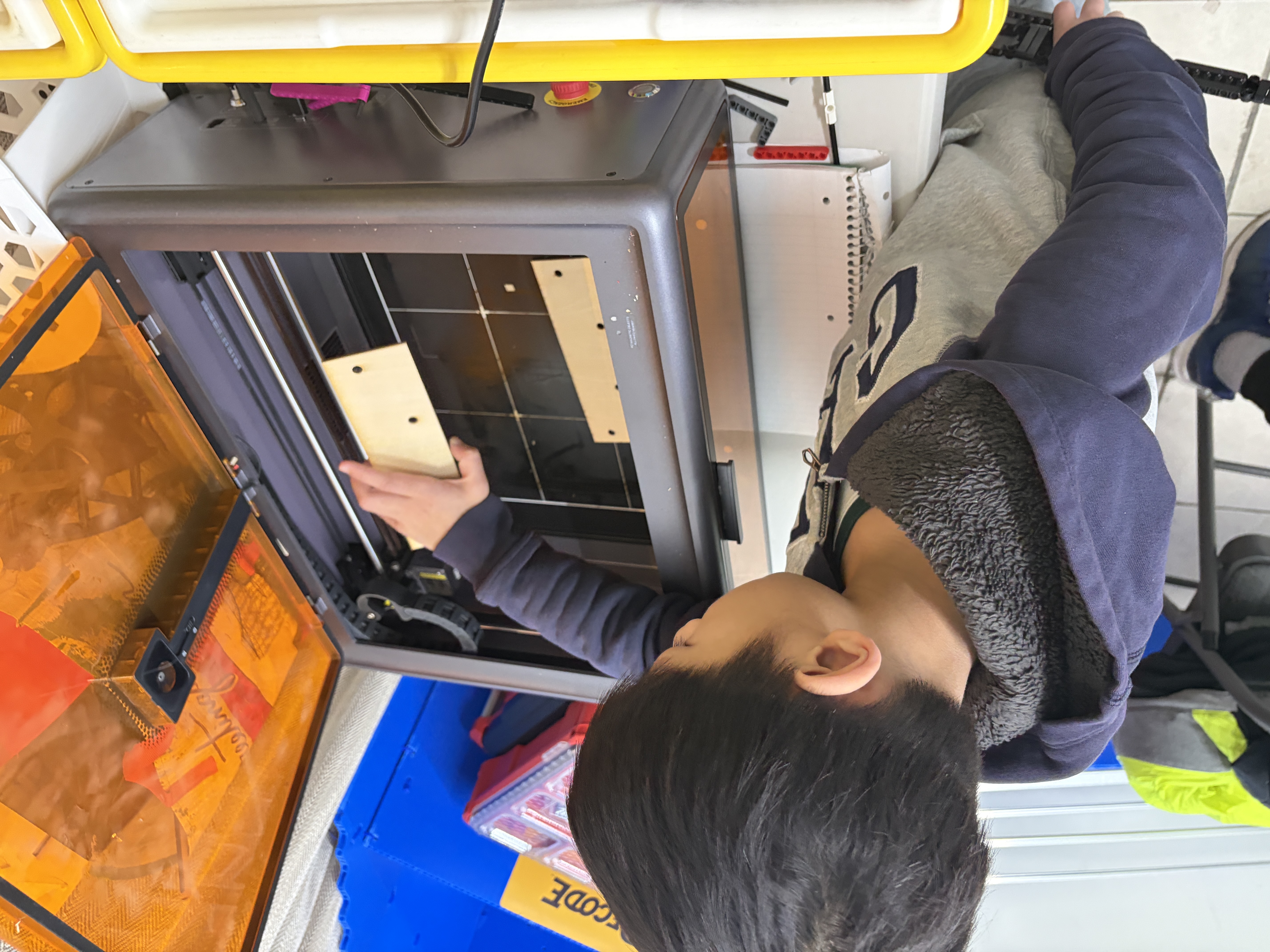 Robot programming session